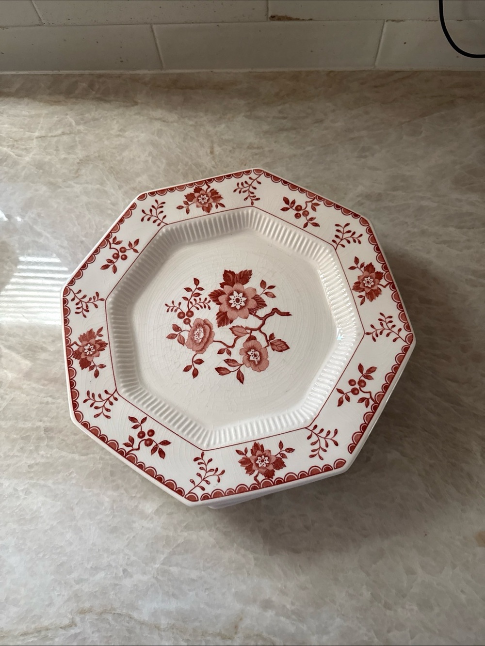 Vintage Nikko bittersweet 10 1/2” floral plate